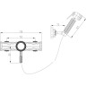 Смеситель LEMARK JASMINE LM6618ORB с гигиеническим душем